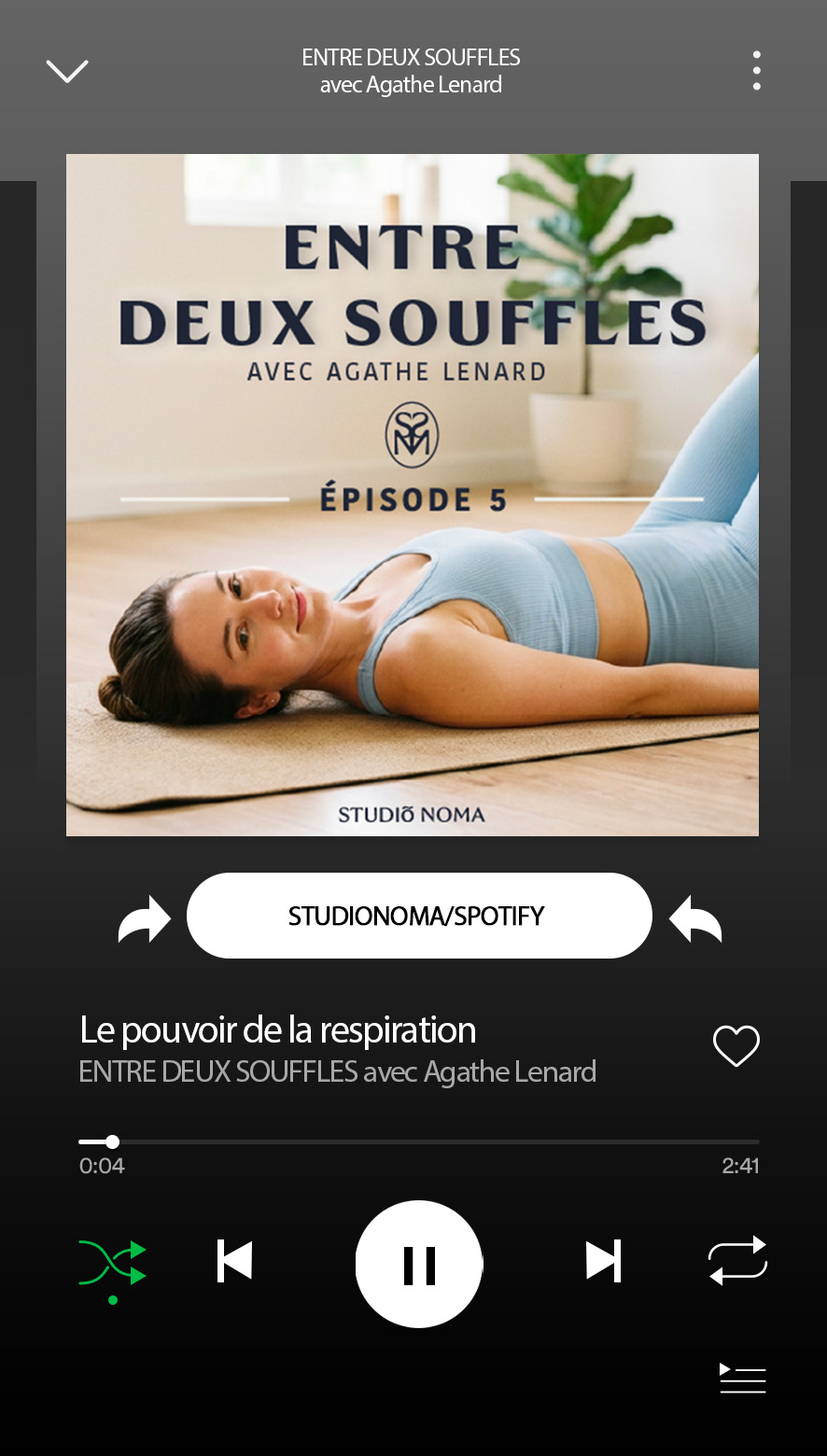 Cover Spotify Podcast Studio Noma